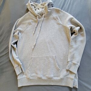 American Eagle Outfitters Hooded Sweatshirt - Light Gray - Size S